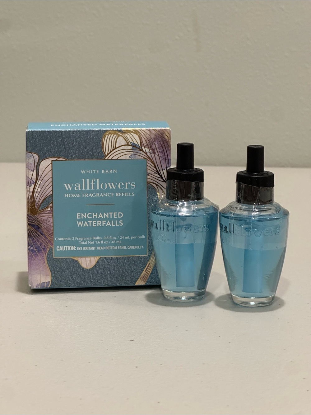Bath & Body Works: 0.8 Fl Oz Enchanted Waterfalls Wallflower Bulb Refill 2-Pack